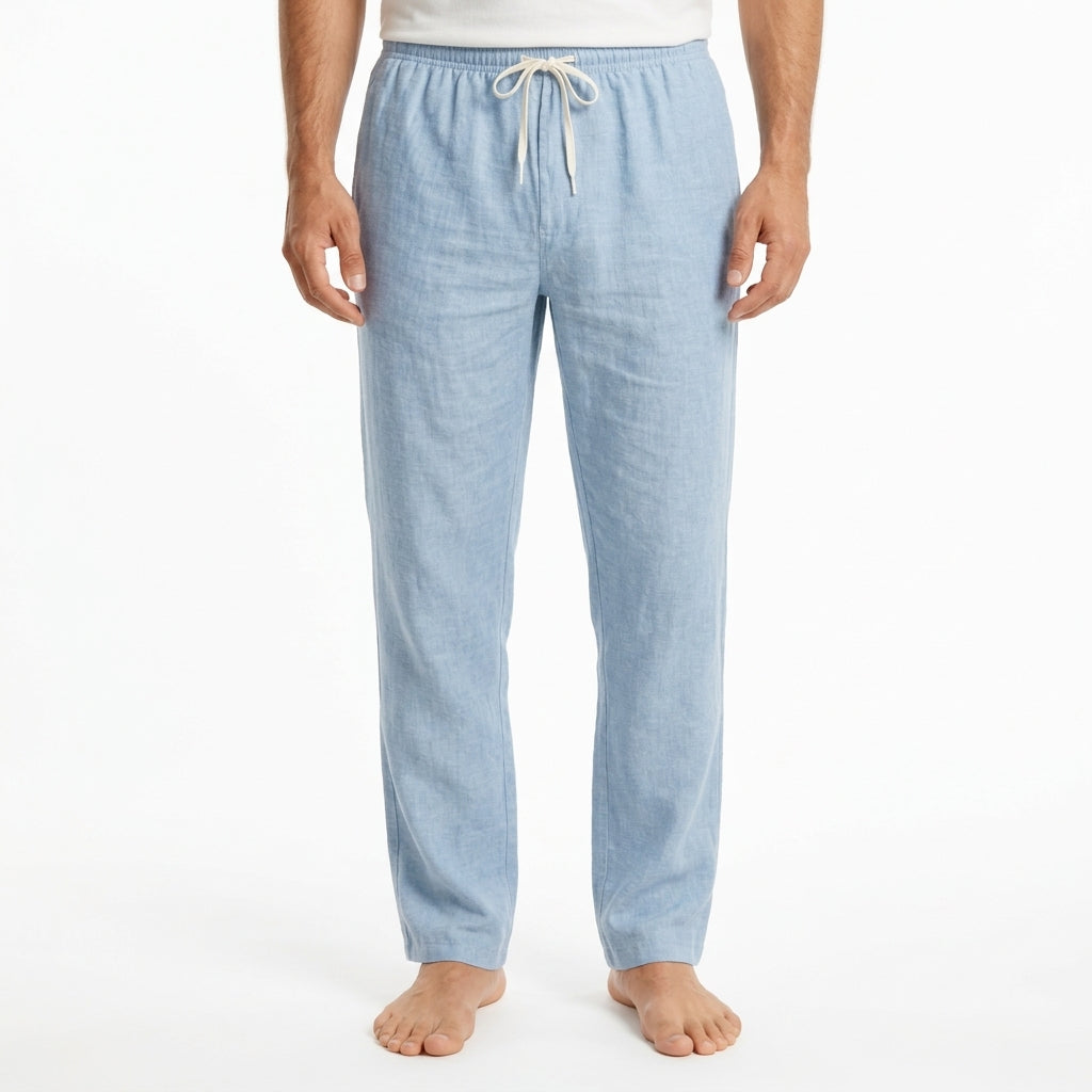 Oliver Linen Trousers - Lightweight, Breathable Everyday Pants