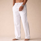Eligio Linen Trousers - Lightweight, Breathable Linen Pants for Everyday Wear