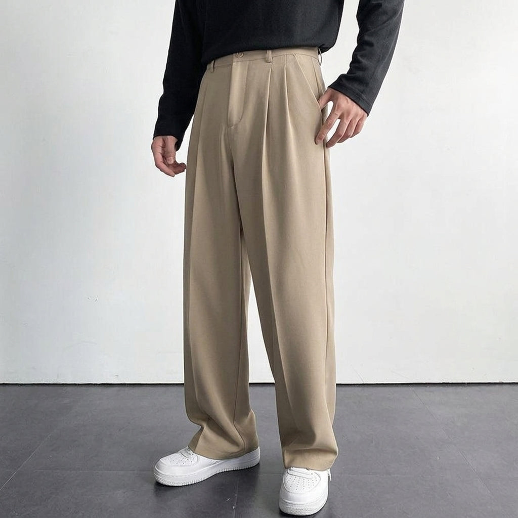 Heritage Wool Pleated Pants