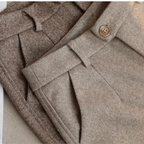 Harrow Herringbone Wool Trousers - Timeless Style, Classic Tailored Fit