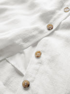Darling Linen Mini Dress - Effortless Minimal Chic