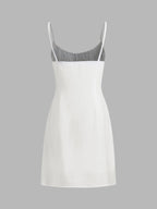 Darling Linen Mini Dress - Effortless Minimal Chic