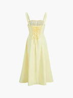 Ruched Cup Detail Maxi Sundress