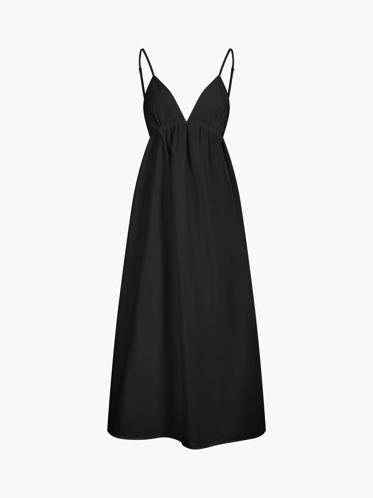 Coastal Cowgirl Open-Back Maxi Dress