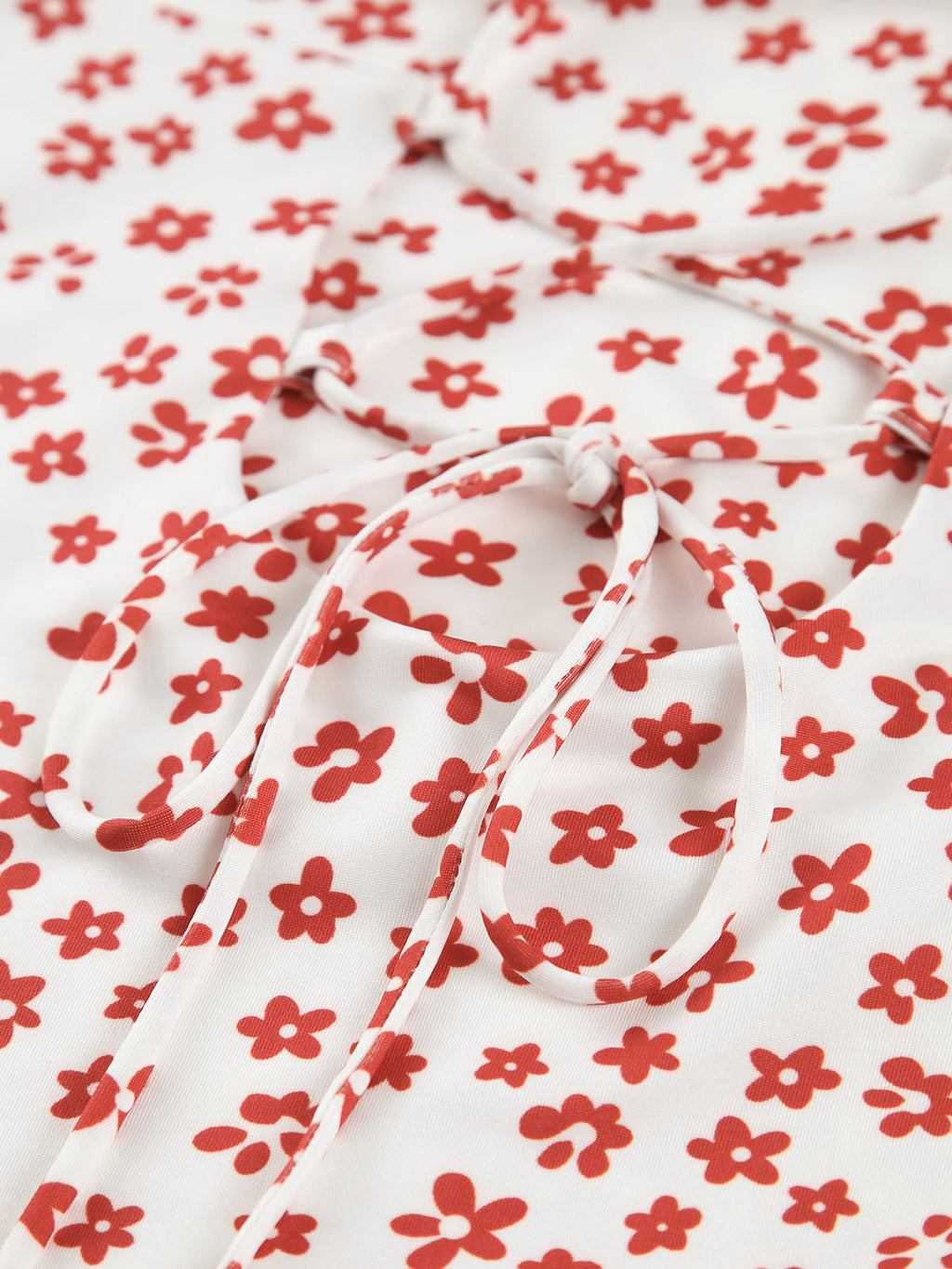 Floral-Print Strappy Sundress with Crisscross Detailing - Flowing Long Summer Dress