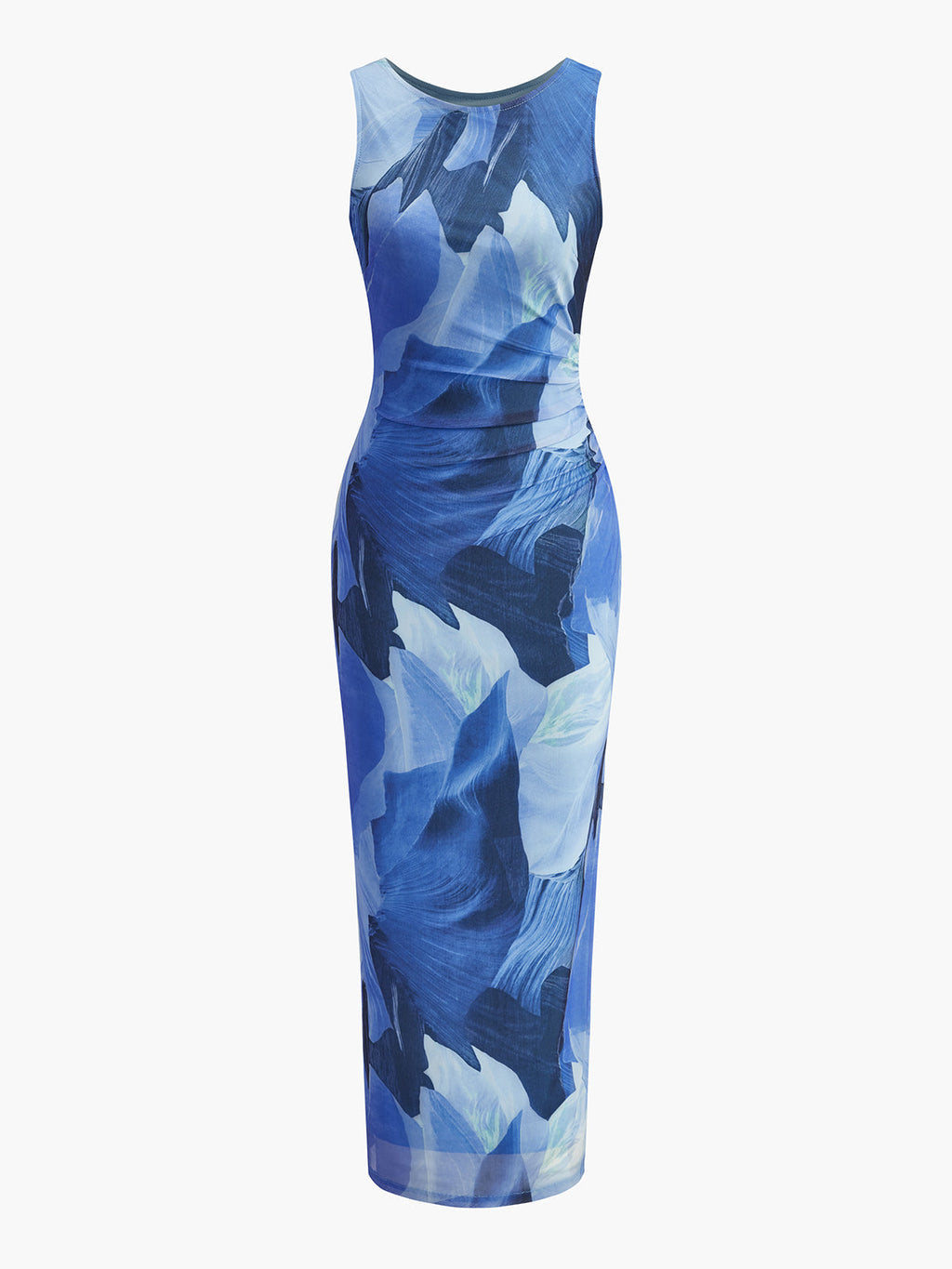 Chic Floral Print Sleeveless Dress - Effortless Summer Style