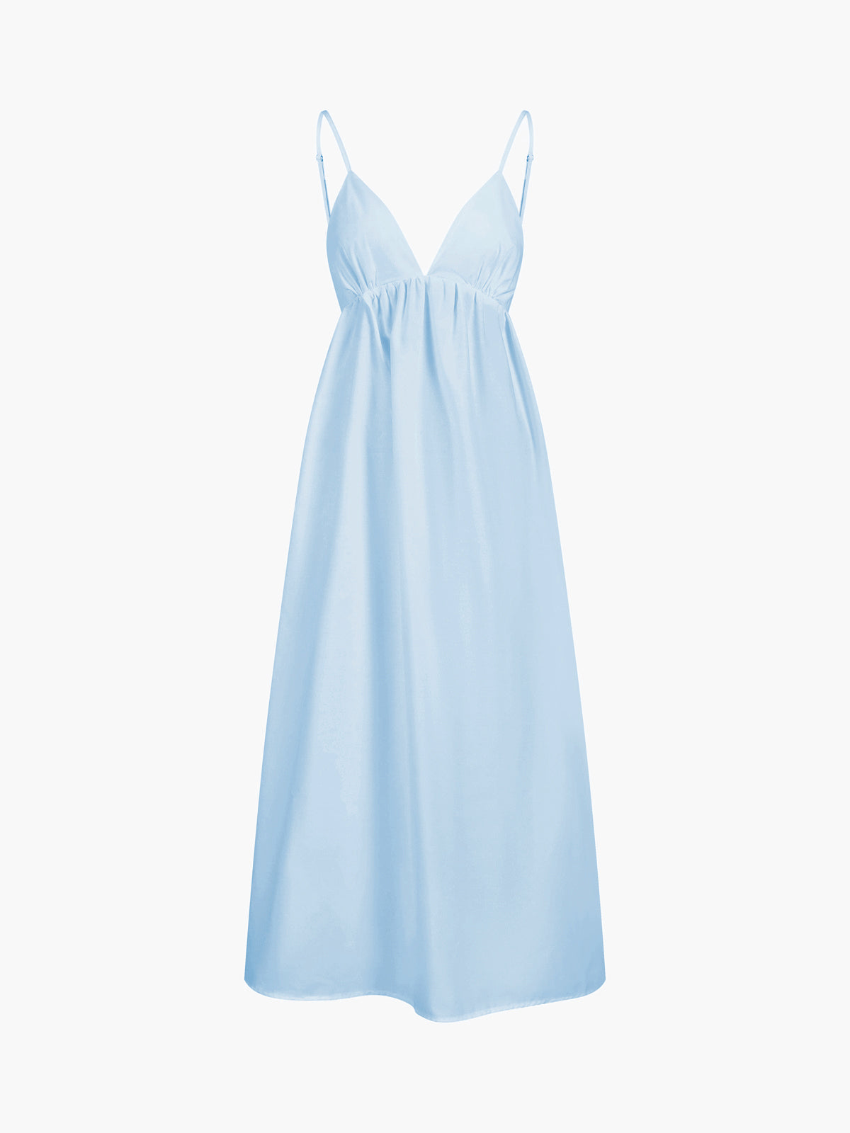 Coastal Cowgirl Open-Back Maxi Dress