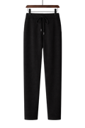 Premium Wool Knit Straight-Leg Pant