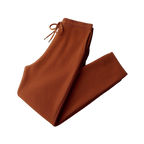 Premium Wool Knit Straight-Leg Pant