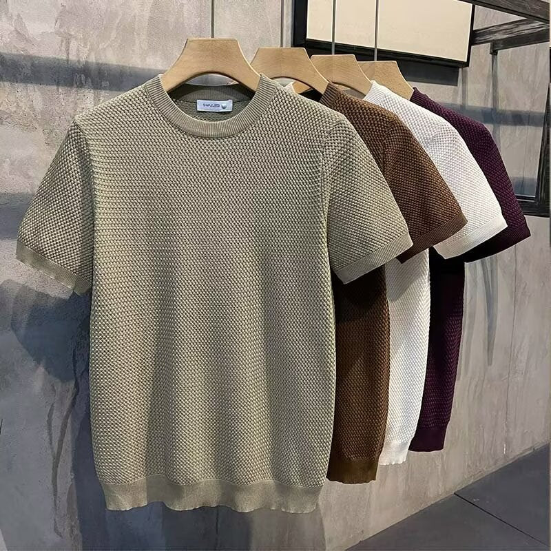 Luciano Knitted Crewneck Sweater