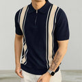 Portello Zip Polo Shirt - Sleek, Smart-Casual Polo with Zip Detail