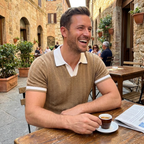 Valencia Knit Polo Shirt lifestyle photo