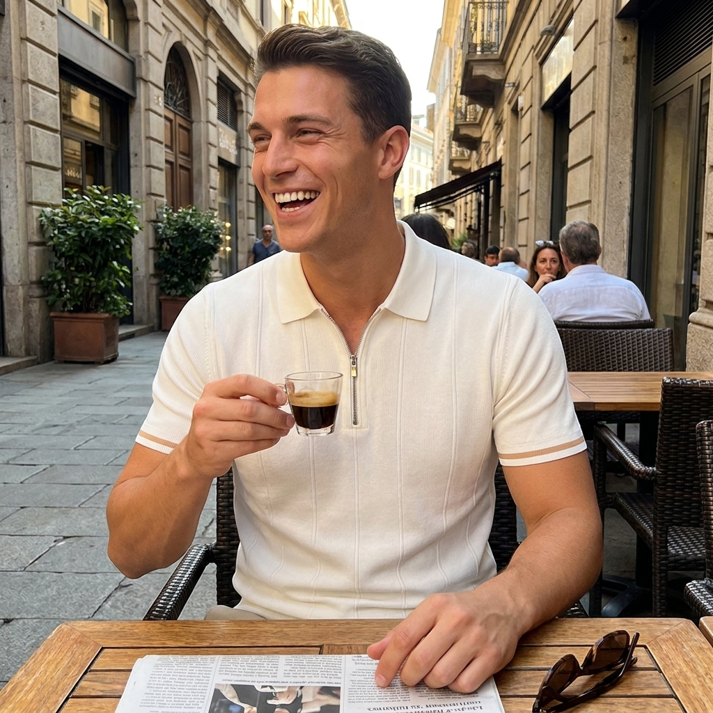 Monza Polo Shirt lifestyle photo