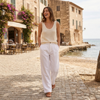 Signature Linen Trousers lifestyle photo