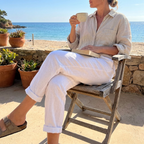 Belgrave Linen Trousers lifestyle photo