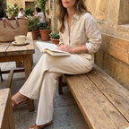 Relaxed-Fit Maison Wool Trousers lifestyle photo