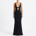 Solid Cutout Cami Maxi Dress catalog photo