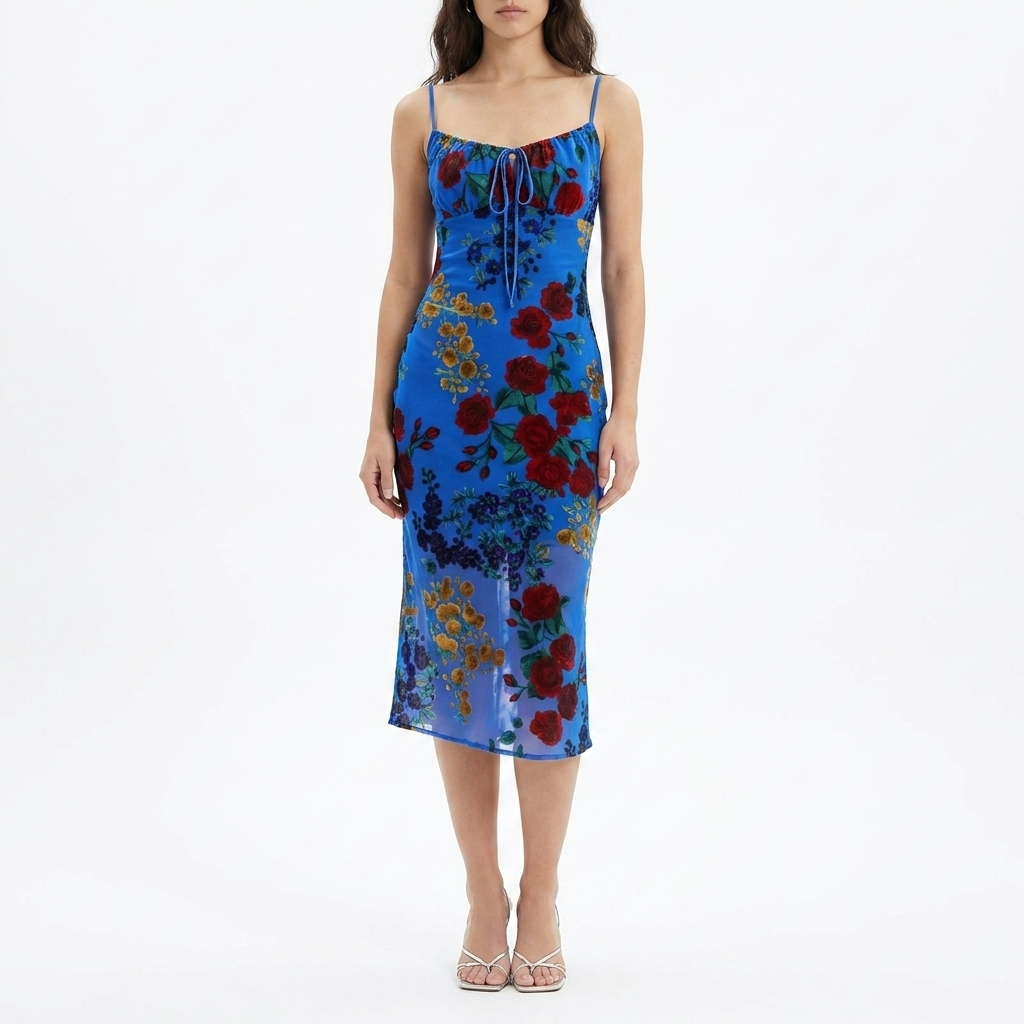 Vacay Slim-Fit Sleeveless Midi Dress catalog photo