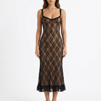 Effortless Minimalist Cotton Cami Maxi Dress catalog photo