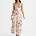Rosebud Floral Midi Sundress catalog photo