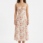 Rosebud Floral Midi Sundress catalog photo