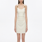 Glam Ring-Detail Strappy Bodycon Mini Dress catalog photo