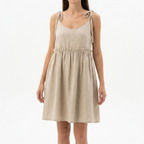 Levanzo Shoulder-Tie Mini Dress catalog photo