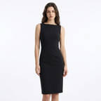 Chic Sleeveless Sheath Midi Dress catalog photo