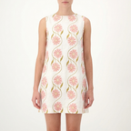 Romantic Floral-Print Sleeveless Mini Dress catalog photo
