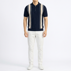 Portello Zip Polo Shirt catalog photo