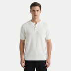 Classic Henley Crewneck Shirt catalog photo