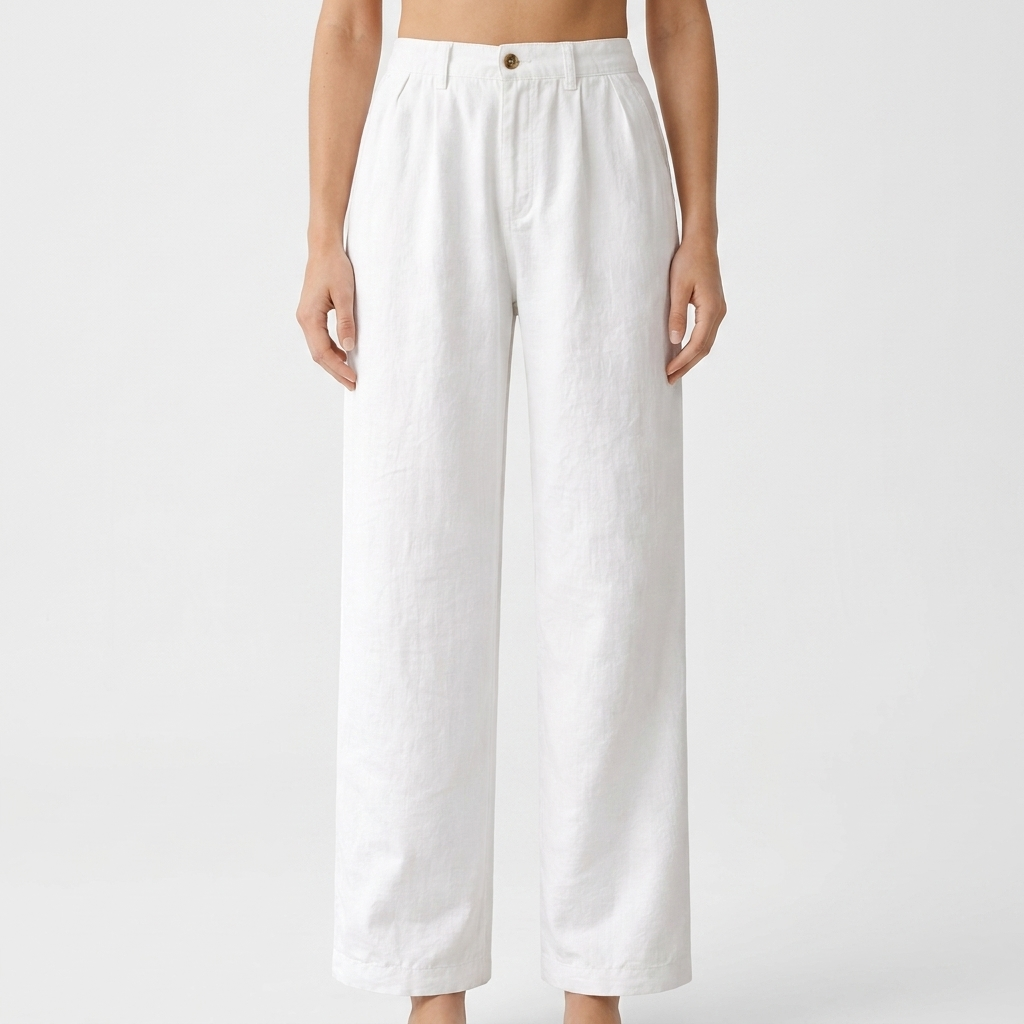 Signature Linen Trousers - Lightweight, Breathable Comfort catalog photo