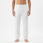 Eligio Linen Trousers - Lightweight, Breathable Linen Pants for Everyday Wear catalog photo