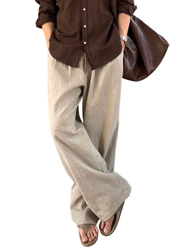 Signature Linen Trousers - Lightweight, Breathable Comfort