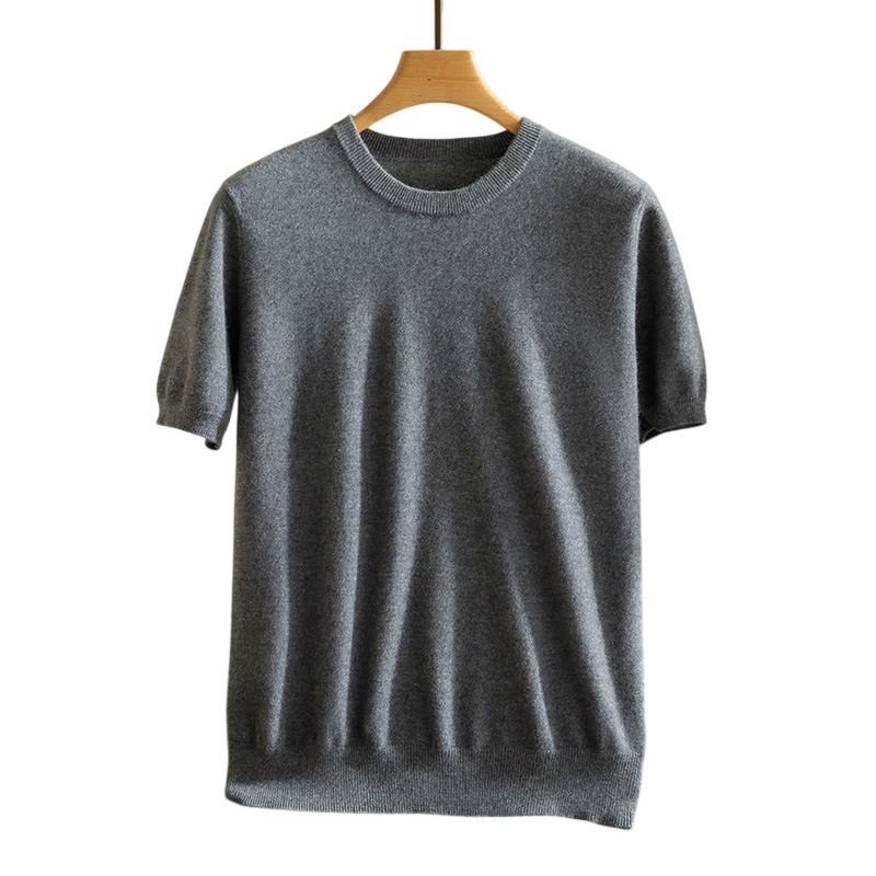 Maison Cachemire Tee – Luxe, Ultra-Soft Cashmere T-Shirt