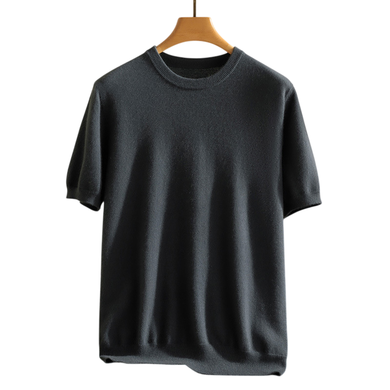 Maison Cachemire Tee – Luxe, Ultra-Soft Cashmere T-Shirt