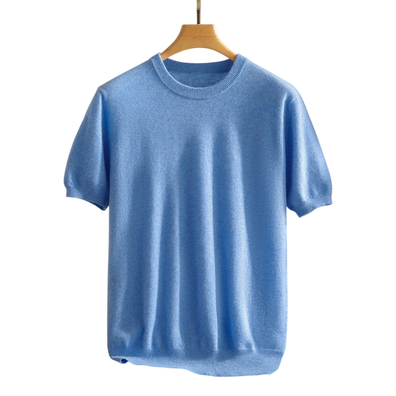 Maison Cachemire Tee – Luxe, Ultra-Soft Cashmere T-Shirt