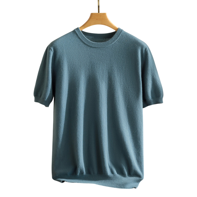 Maison Cachemire Tee – Luxe, Ultra-Soft Cashmere T-Shirt